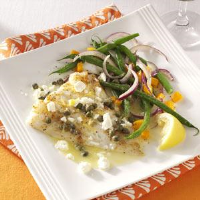 Lemon-Caper Baked Cod Recipe: How to Make It image
