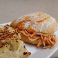 Grilled Spaghetti Sandwich Recipe | Allrecipes image