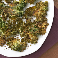Kale Chips with Lemon-Pepper Seasoning Recipe | EatingWell image