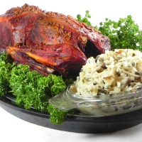 Buckshot Duck with Wild and Brown Rice Stuffing Recipe ... image