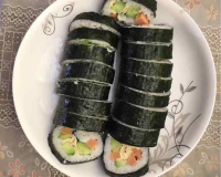 Family Edition Easy Sushi (Seaweed Rice) recipe - Simple ... image