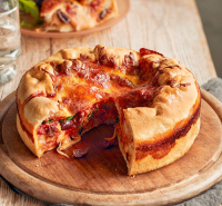 Pizza pie recipe | BBC Good Food image
