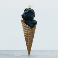 Charcoal Ice Cream Recipe by Tasty image