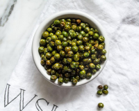 Easy Roasted Salted Green Peas Recipe | SideChef image