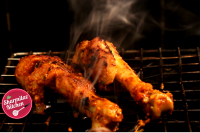 Tandoori Chicken On Gas Stove | Tandoori Chicken Without Oven image