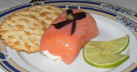 Lovely Smoked Salmon and Cream Cheese Entree. Recipe ... image