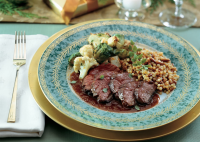 Muscovy Duck Breasts with Pomegranate-Wine Sauce Recipe ... image