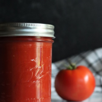 Canning Tomato Sauce (Plain or Seasoned) image