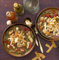 Chicken Tortilla Soup Recipe | EatingWell image