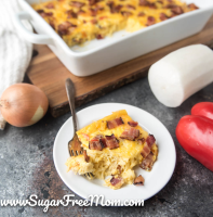Low Carb Hashbrown Breakfast Casserole image