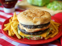Top Secret Recipes | Big Boy Double-Decker Hamburger Classic image