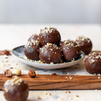 Chocolate-Hazelnut Energy Balls Recipe | EatingWell image