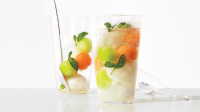 Refreshing Melon-Sorbet Float | Martha Stewart image