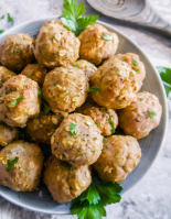 Ground Turkey Meatballs with Oats (Gluten-free, Dairy-free ... image