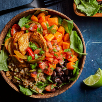 Chicken Fajita Bowls Recipe | EatingWell image