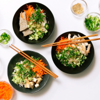 Banh Mi Rice Noodle Bowl Recipe | MyRecipes image
