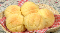 Melonpan Recipe (Japanese Melon-Shaped Bread Covered with ... image