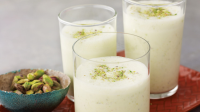 Yogurt-Pistachio Smoothies Recipe | Martha Stewart image