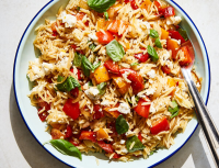 Orzo Salad With Peppers and Feta Recipe - NYT Cooking image