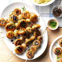 Grilled Mushroom Kabobs Recipe: How to Make It image