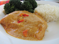 Panang Curry Salmon Recipe - Food.com image