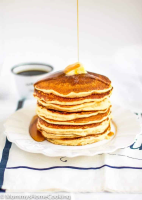 Eggless Pancakes Recipe - Mommy's Home Cooking image