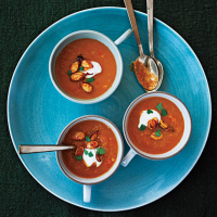 Indian-Spiced Roasted Squash Soup Recipe | MyRecipes image