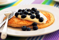 Buckwheat pancakes with berries | GI Foundation image