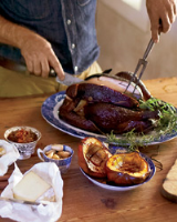 Wood-Smoked Turkey Recipe | Food & Wine image