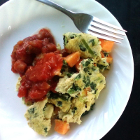Sweet Potato and Kale Scrambled Eggs Recipe | Allrecipes image