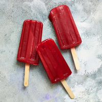 Raspberry-Prosecco Pops Recipe | EatingWell image
