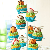 Sports Cupcakes | Better Homes & Gardens image