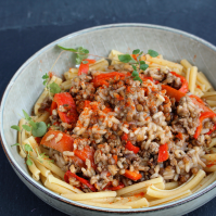 Lentils with Ground Beef and Rice Recipe | Allrecipes image