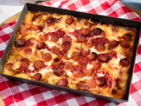 Detroit-Style Pepperoni Pizza Recipe | Jeff Mauro | Food ... image