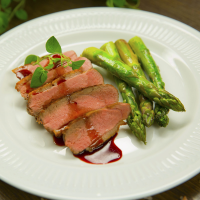Duck Breast with Red Wine Sauce | So Delicious image