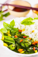 Easy Thai Green Curry Chicken Recipe - RecipeMagik image