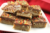 Sweet Chocolate Caramel Squares Recipe | Allrecipes image
