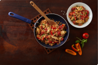 20-Minute Basil, Chicken & Tomato Rice Recipe | Allrecipes image
