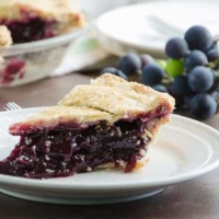 Concord Grape Pie - Home in the Finger Lakes image