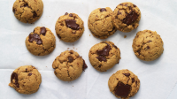 Peanut Butter-Chocolate Chunk Cookies Recipe | Martha Stewart image