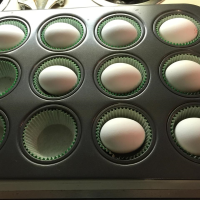 PERFECT HARD BOILED EGGS IN OVEN RECIPES