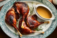 Roasted Goose Legs with Sour Cherry Glaze and Gravy | Food ... image