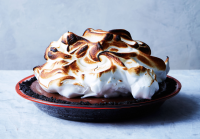 No-Bake Chocolate Cream Pie with Toasted Meringue Recipe ... image