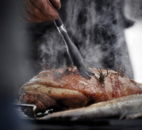 Barbecued Leg of Lamb Recipe | Official Weber® Website image