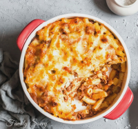 BEST BAKED ZITI FOR A CROWD | Just A Pinch Recipes image