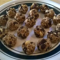 Chocolate Peanut Raisin Bites Recipe | Allrecipes image