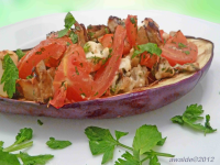Greek-Style Stuffed Eggplant (Aubergine) Recipe - Food.com image