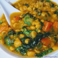 1-Pot Chana Dal Soup Recipe - Go Healthy Ever After image