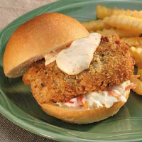 Fish Po'Boys Recipe: How to Make It - Taste of Home image