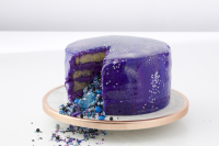 Galaxy Mirror Cake Recipe - Food.com image